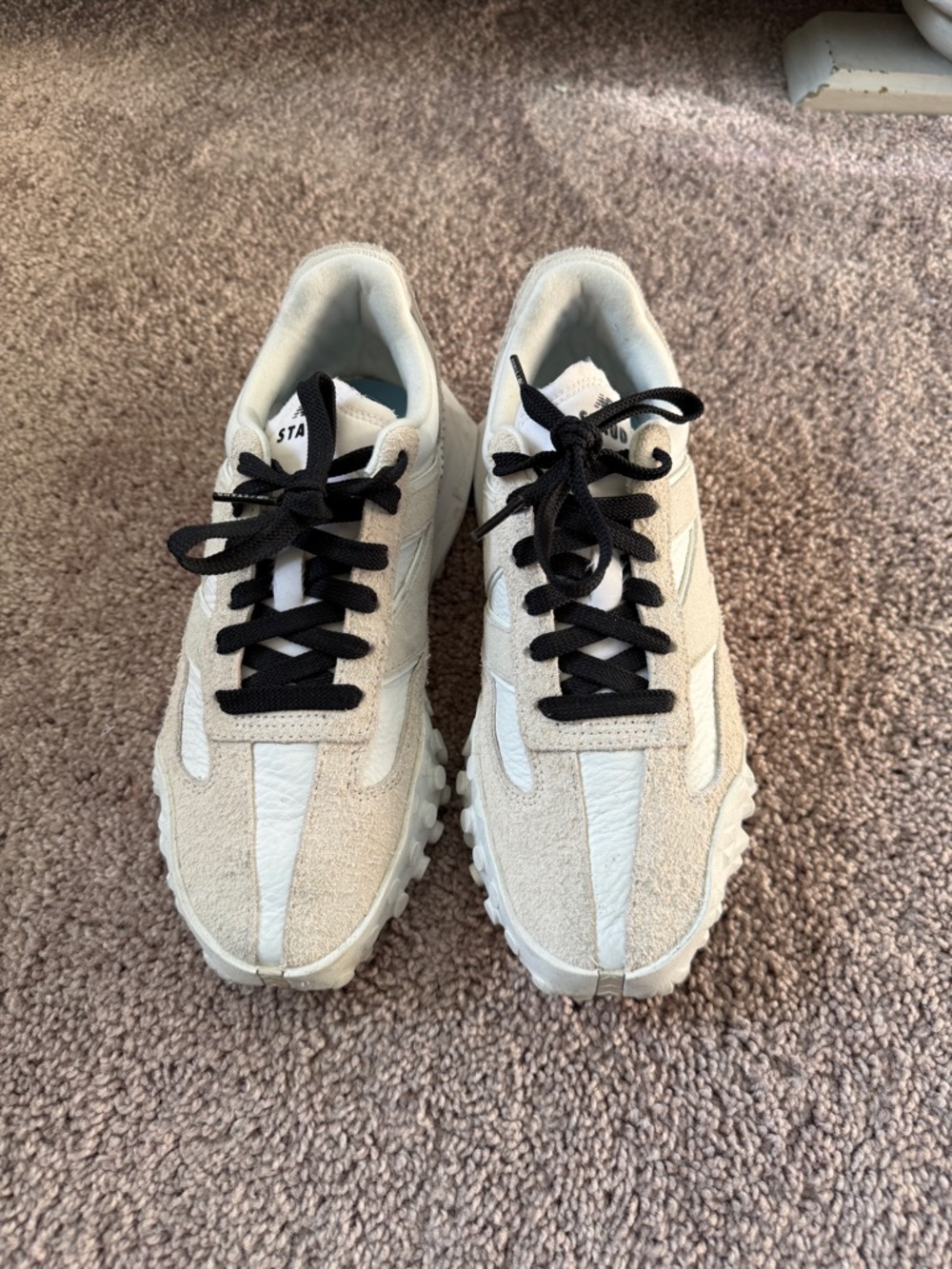 New Balance x STAUD x XC-72 'Moonbeam' sneaker size 38/mens 5.5/womens 7 - Picture 2 of 13
